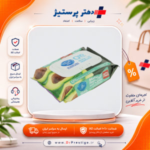 دستمال مرطوب پاک کننده آرایش Q10 آووکادو درب دار دافی