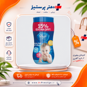 دستمال مرطوب کودک کمر باریک اکسترا دافی