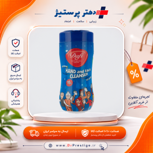 دستمال مرطوب کودک کمر باریک دافی